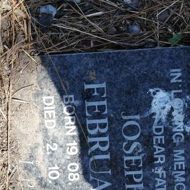 FEBRUARY Joseph 1909-1995