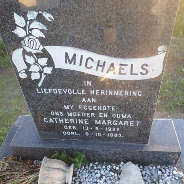 MICHAELS Catherine Margaret 1922-1983