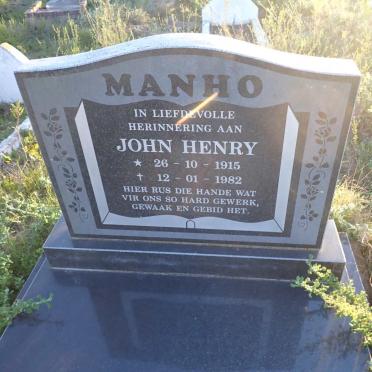 MANHO John Henry 1915-1982