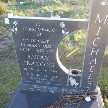 MICHAELS Johan Francois 1961-2009