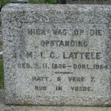 LATTELE M.I.C. 1886-1954