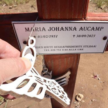 AUCAMP Maria Johanna 1953-2021
