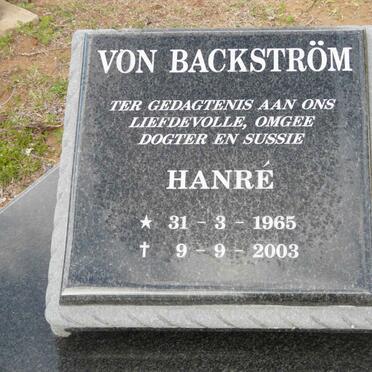 BACKSTRÖM Hanre, von 1965-2003