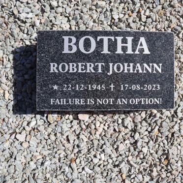 BOTHA Robert Johann 1945-2023