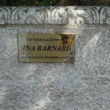 BARNARD Ina