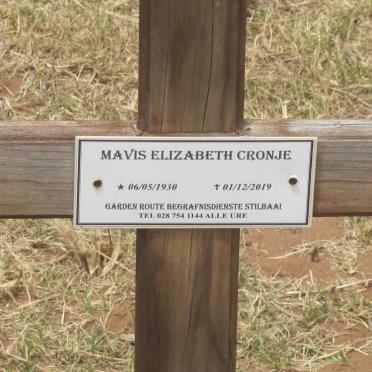 CRONJE Mavis Elizabeth 1930-2019