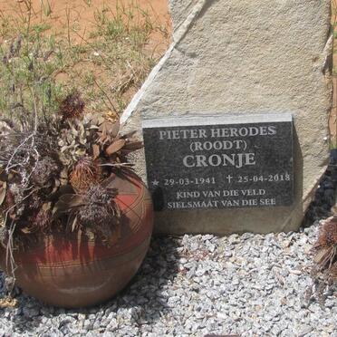 CRONJE Pieter Herodes 1941-2018