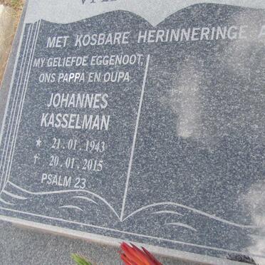 EEDEN Johannes Kasselman, van 1943-2015