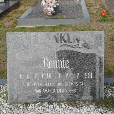 FRANKEN Ronnie 1946-1991