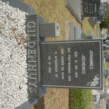 GILDENHUYS Johannes Jochemus 1919-1992