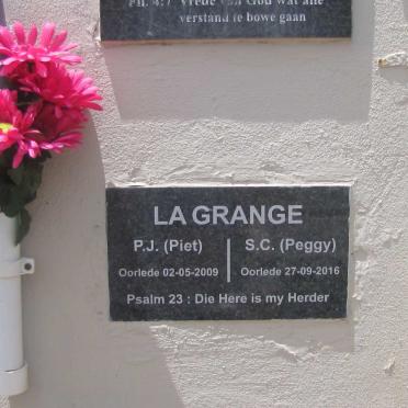 GRANGE P.J., La -2009 &amp; S.C. -2016