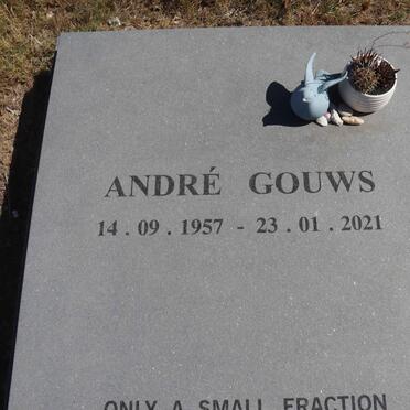 GOUWS Andre 1957-2021