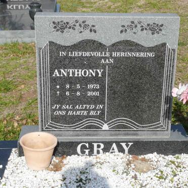 GRAY Anthony 1973-2001