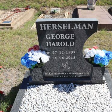 HERSELMAN George Harold 1937-2013