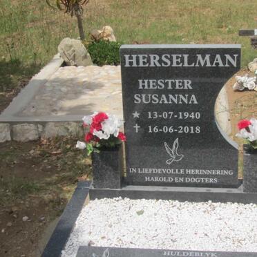 HERSELMAN Hester Susanna 1940-2018