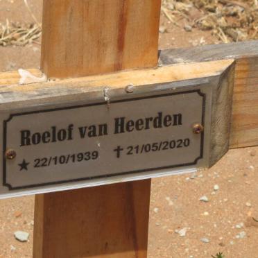 HEERDEN Roelof, van 1939-2020
