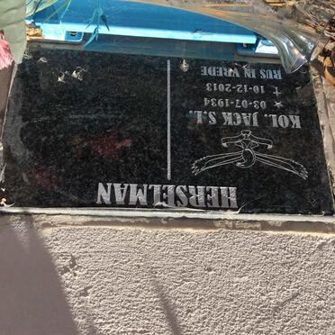 HERSELMAN Jack S.L. 1934-2013