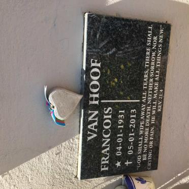 HOOF Francois, van 1931-2013