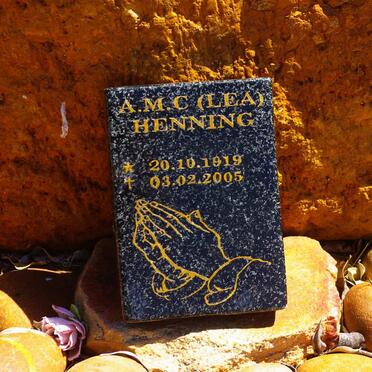 HENNING A.M.C. 1919-2005