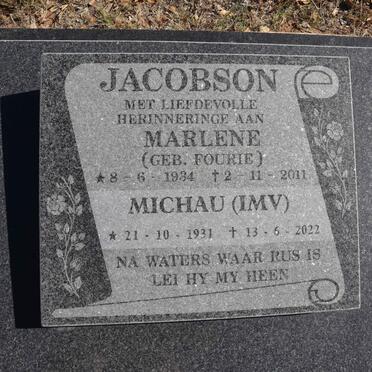 JACOBSON Michau I.M.V. 19331-2022 & Marlene FOURIE 1934-2011