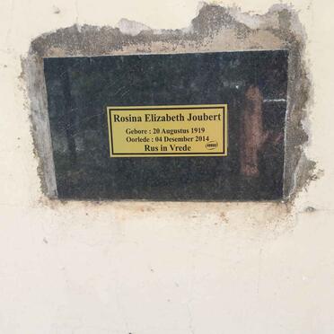 JOUBERT Rosina Elizabeth 1919-2014