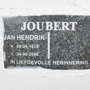 JOUBERT Jan Hendrik 1928-2006