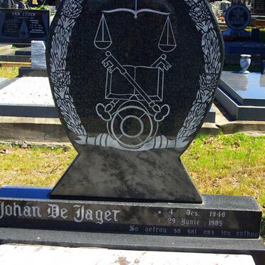 JAGER Johan, de 1948-1985