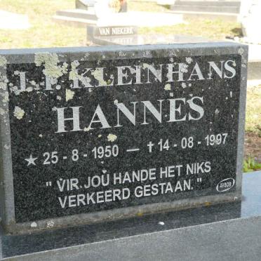KLEINHANS J.?. 1950-1997