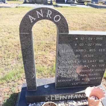 KLEINHANS Anro 1995-1996