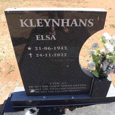 KLEYNHANS Elsa 1943-2022