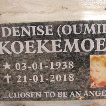 KOEKEMOER Denise 1938-2018