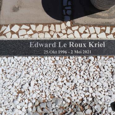 KRIEL Edward Le Roux, 1996-2021