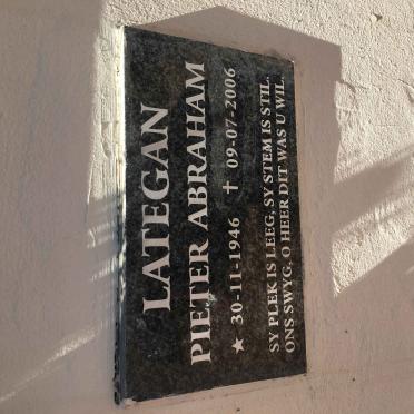 LATEGAN Pieter Abraham 1946-2006