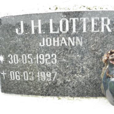 LŐTTER J.H. 1923-1997
