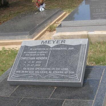 MEYER Christiaan Hendrik 1936-2014