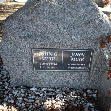 MUIR John G. 1918-1993 :: MUIR John 1964-2007