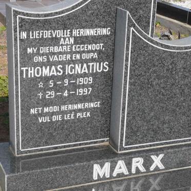 MARX Thomas Ignatius 1909-1997