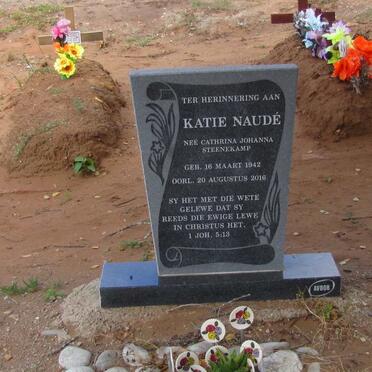 NAUDE Cathrina Johanna nee STEENEKAMP 1942-2016