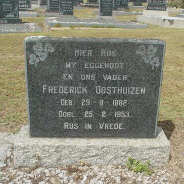 OOSTHUIZEN Frederick 1882-1953