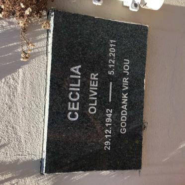 OLIVIER Cecilia 1942-2011