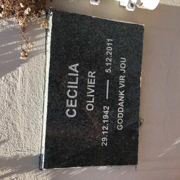OLIVIER Cecilia 1942-2011