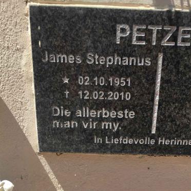 PETZER James Stephanus 1951-2010