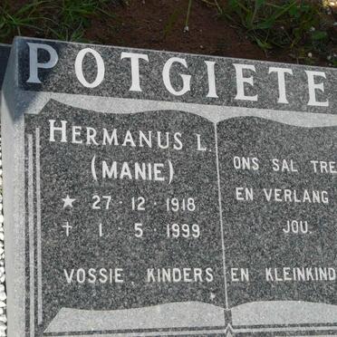 POTGIETER Hermanus L. 1918-1999