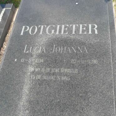 POTGIETER Lucia Johanna 1934-1996