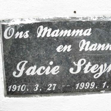 STEYN Jacie 1910-1999