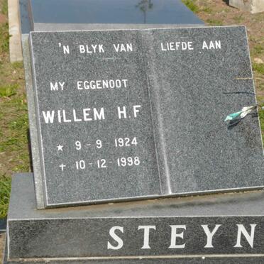 STEYN Willem H.F. 1924-1998