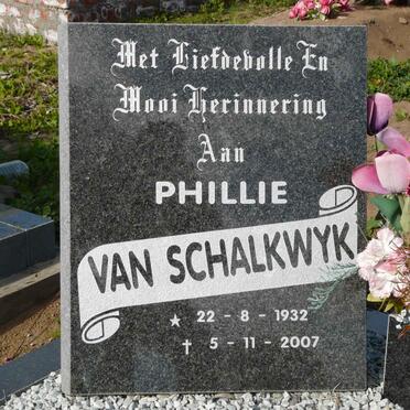 SCHALKWYK Japie, van 1930-2017 :: VAN SCHALKWYK Phillie 1932-2007 _2