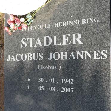 STADLER Jacobus Johannes 1942-2007