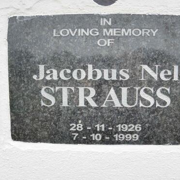 STRAUSS Jacobus Nel 1926-1999