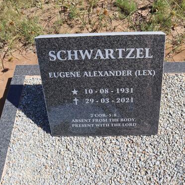 SCHWARTZEL Eugene Alexander 1931-2021
